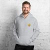 Gold Logo - Unisex Hoodie - Image 4