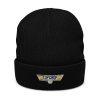 Ribbed knit beanie - Image 3